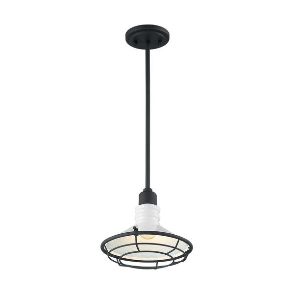 Nuvo Fixture, Pendant, 1-Light, Incandescent, 60W, 120V, A19, Medium Base, Length: 9.75 60/7053 - main